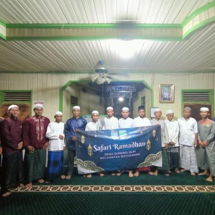 SAFARI RAMADHAN KE-3 DI MASJID DARUL FALIHIN RT.2 DESA GUNUNG ULIN